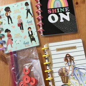 The Happy Planner Classic and Mini covers paper dividers rings accessories